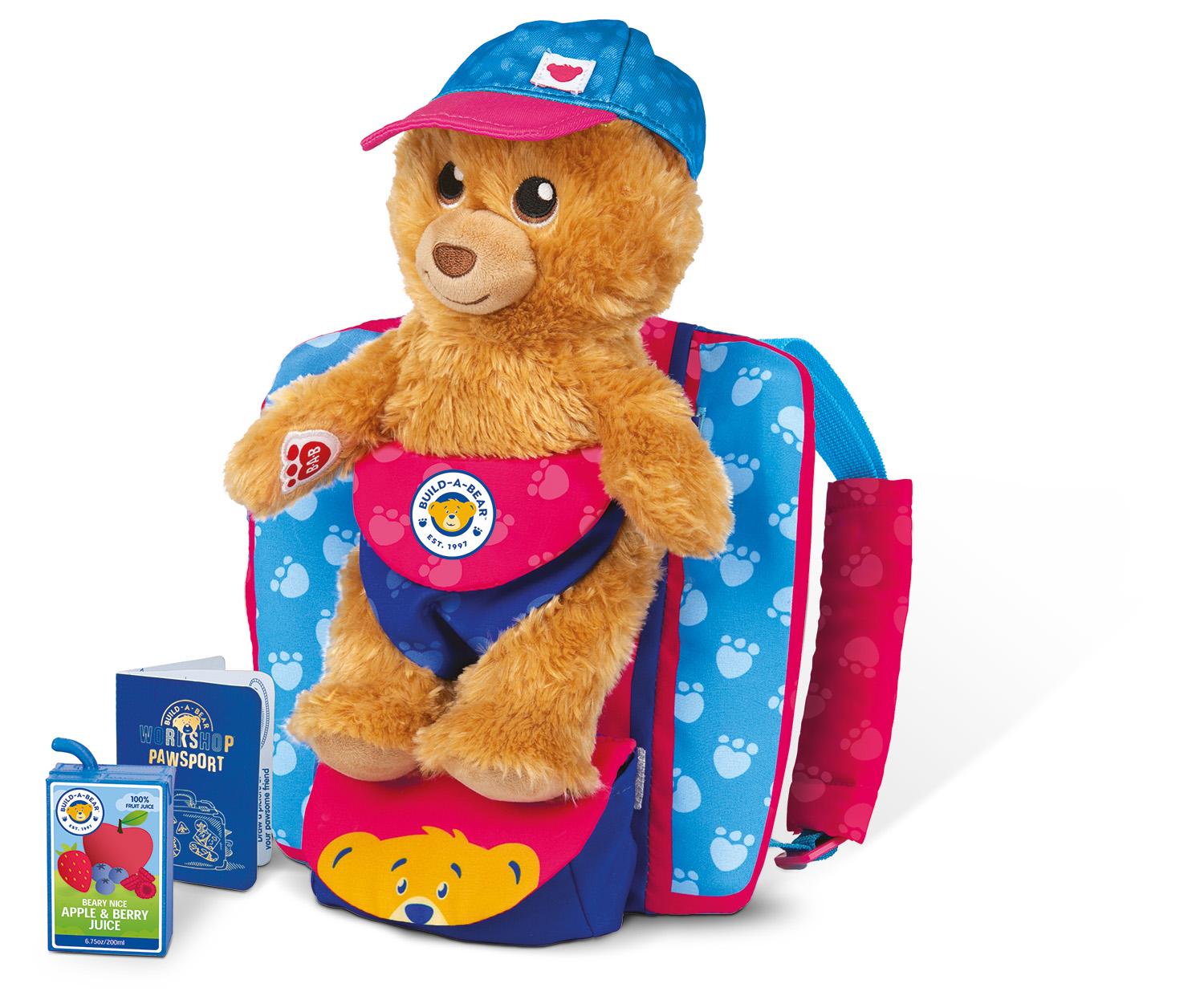 CASDON BUILD-A-BEAR WORKSHOP PAWFECT ADVENTURE CARRIER
