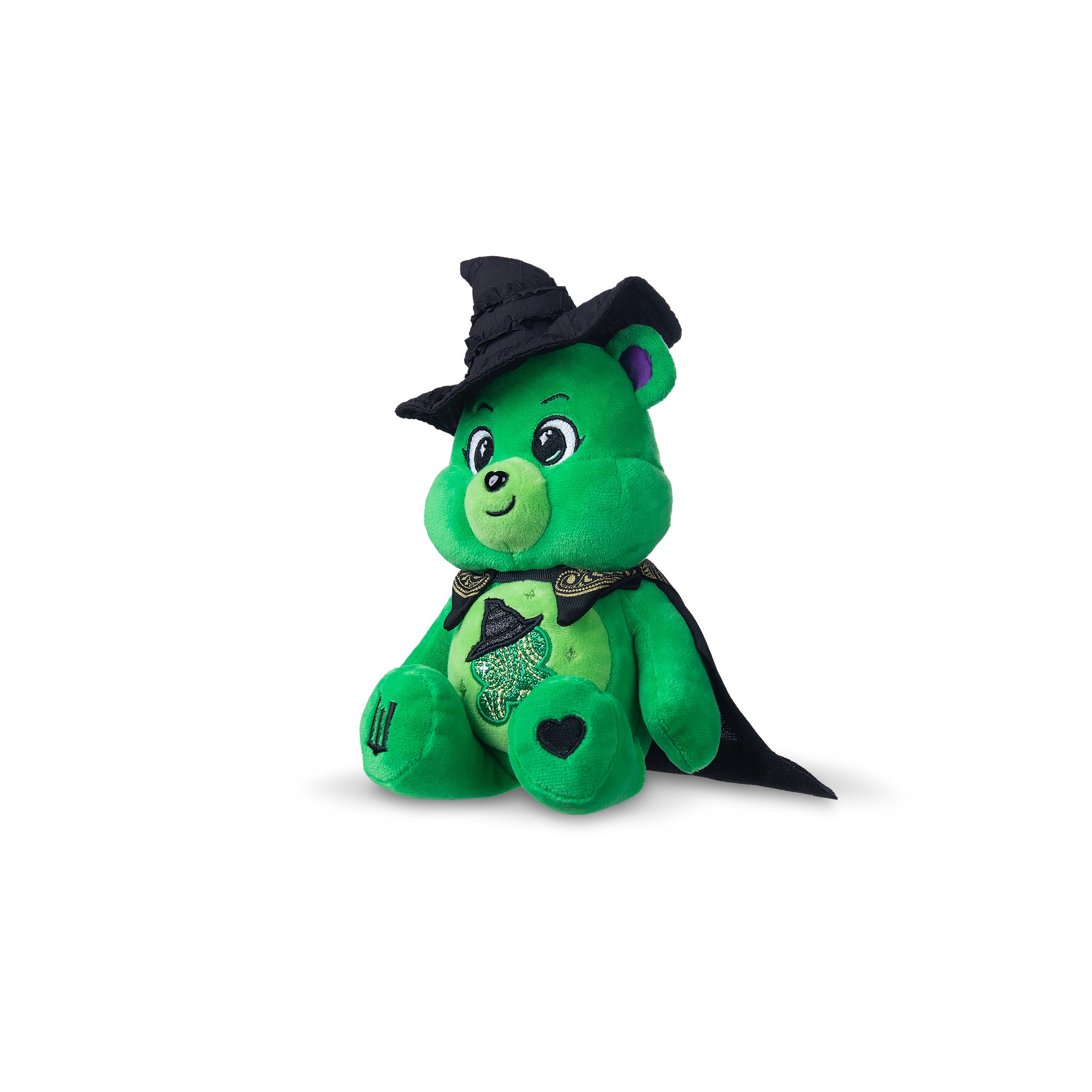 Care Bears 22cm Plush  Wicked - Good Luck Bear as Elphaba