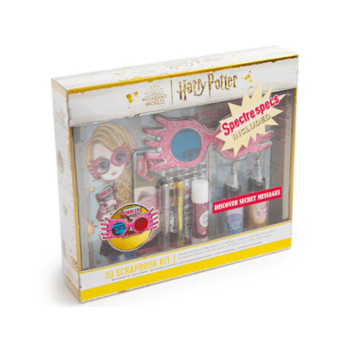 HARRY POTTER LUNA LOVEGOOD 3D SCRAPBOOK