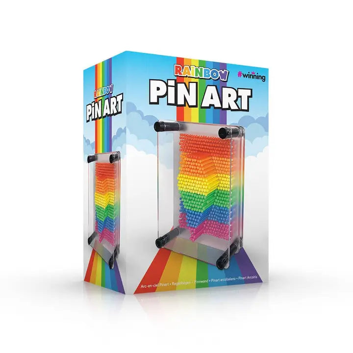 Rainbow Pin Art 5 X 3.5