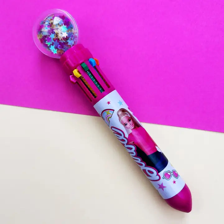 Barbie Girl 10 Colour Pen
