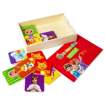 Cocomelon Wooden Memory Match Game