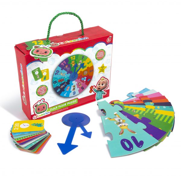 COCOMELON MY FIRST CLOCK PUZZLE
