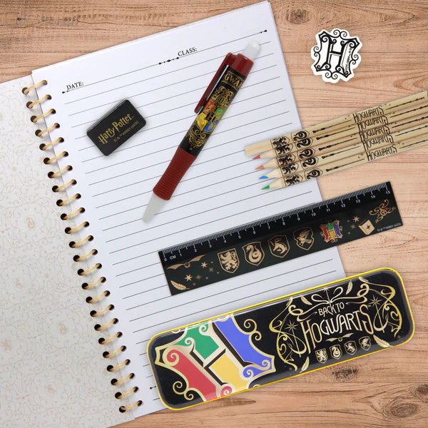Harry Potter Bumper Stationery Set - Colourful Crest
