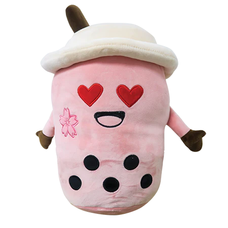 Yabu Boba Man - Pink Plush