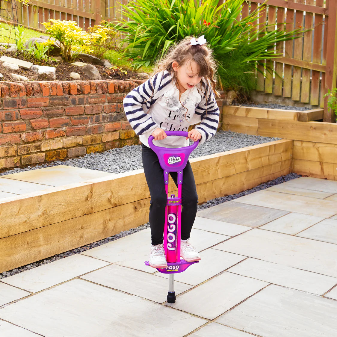 PINK PURPLE POGO STICK