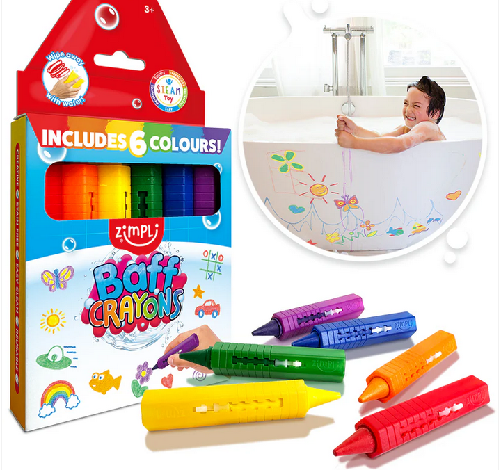 BAFF CRAYONS - 6 PACK