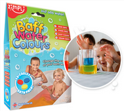 BAFF WATER COLOURS - 36G – 6 x 3 PACK - MIXED COLOURS