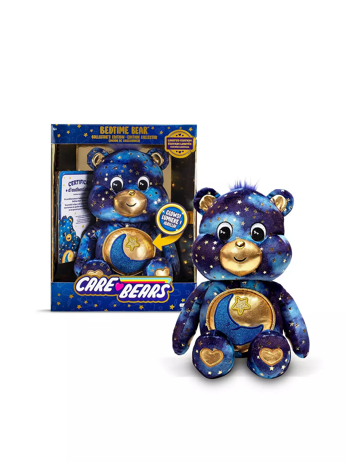 CARE BEARS GLOWING BELLY - BEDTIME BEAR