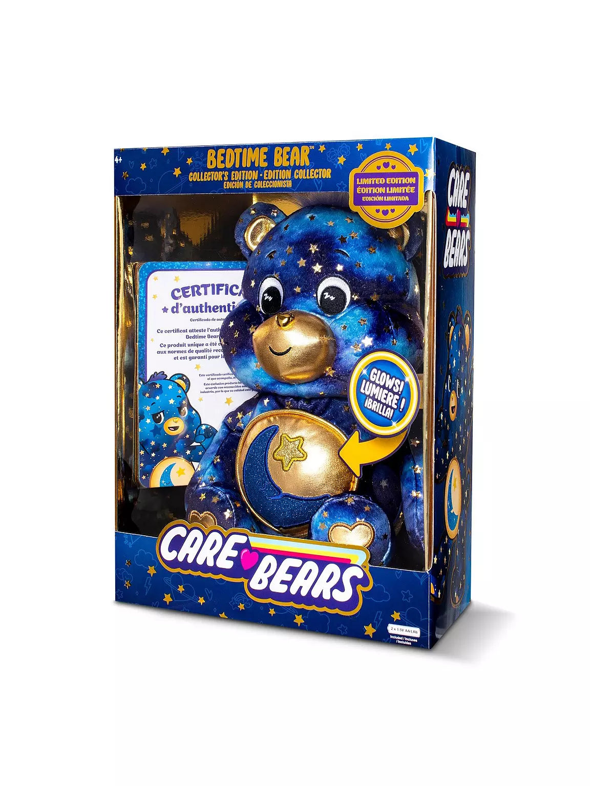 CARE BEARS GLOWING BELLY - BEDTIME BEAR
