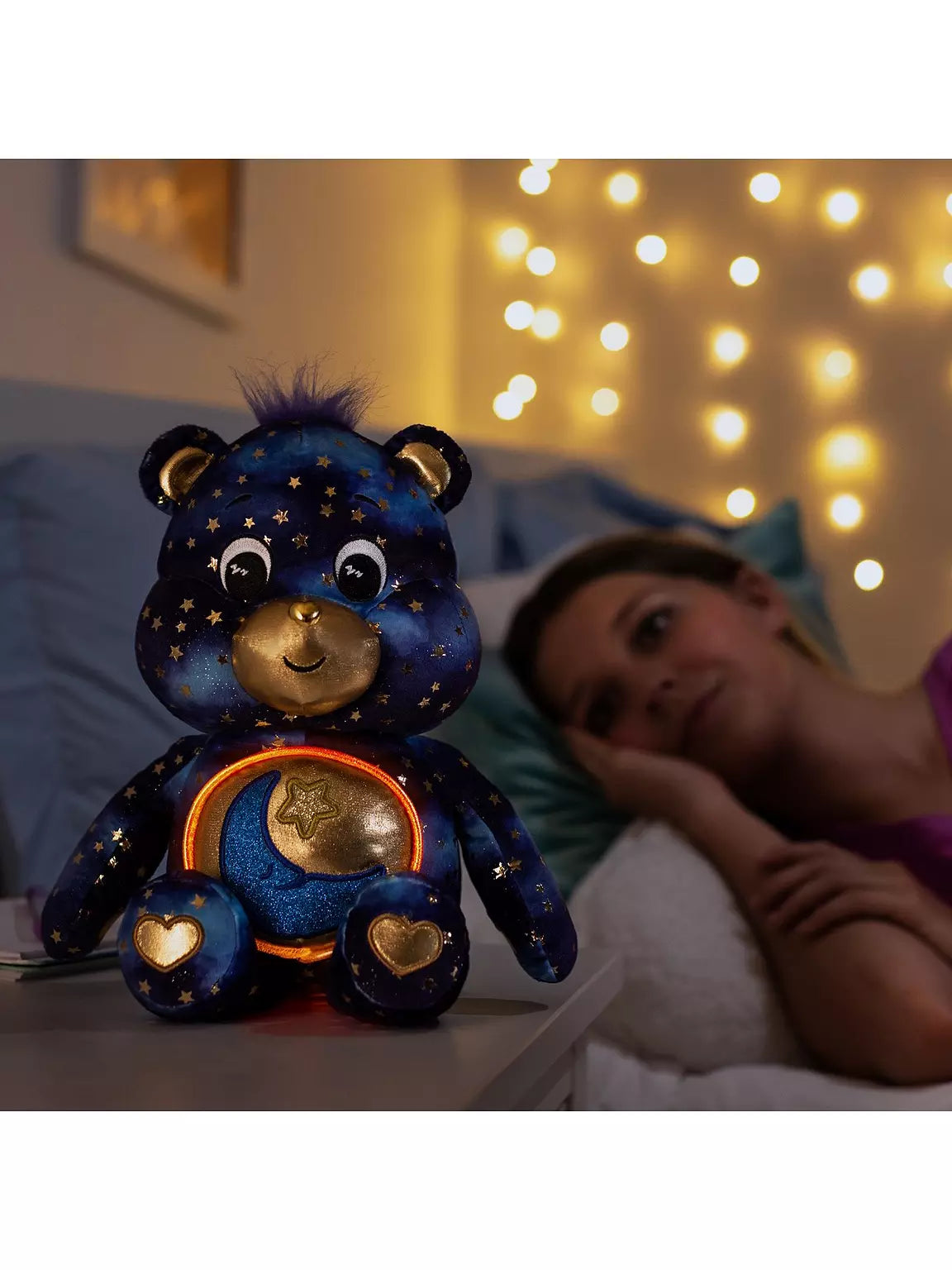 CARE BEARS GLOWING BELLY - BEDTIME BEAR