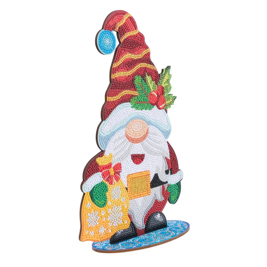 Cheerful Gnome" Crystal Art Buddies XL
