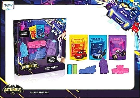 BATWHEELS SLIMEY SAND MOULD & CREATE