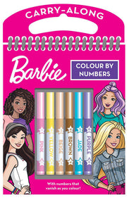 BARBIE COLOUR BY NUMBERS