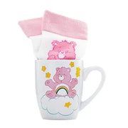 Care Bears Cheer Bear Mug and Sock Set White/Pink