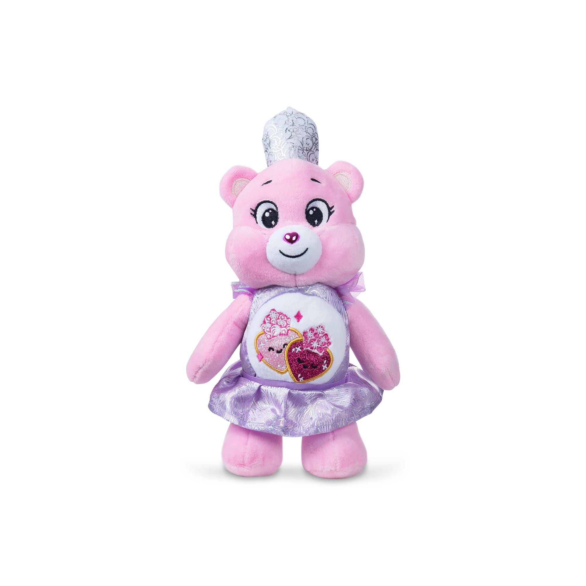 Care Bears 22cm Plush  Wicked - Love-a-Lot Bear as Glinda Upland