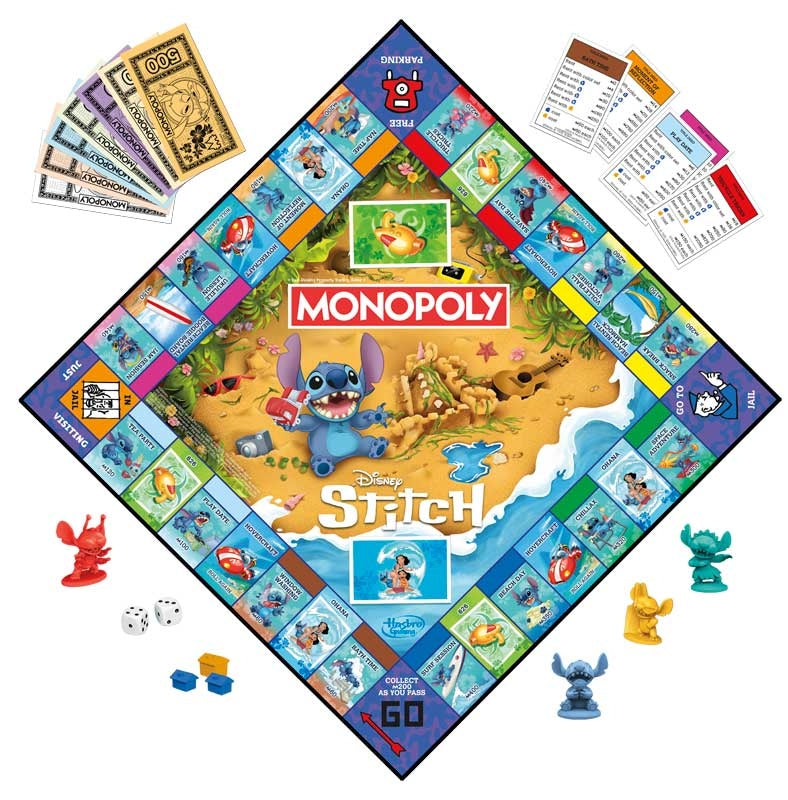 MONOPOLY Board Game  STITCH