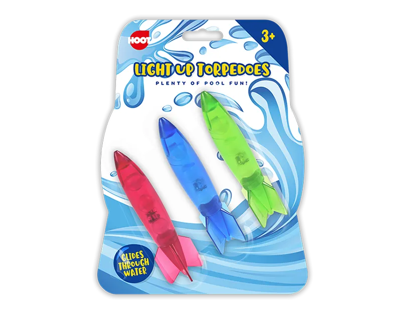 Light Up Torpedoes 3 Pack